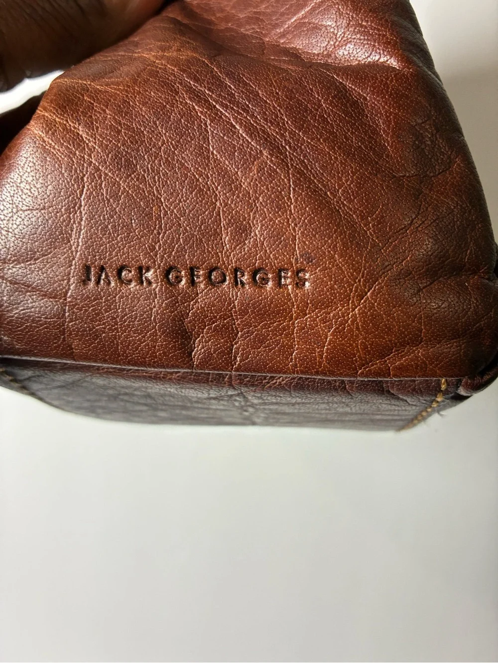 Classic Brown Leather Messenger Bag - Timeless Men's Crossbody